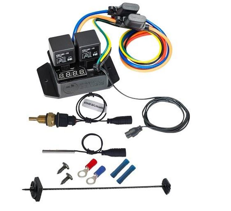 DC-0445 Digital Thermatic Fan Switch with 1/4 in. NPT Thermal Sensor Kit