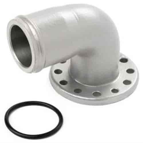 EWP Pump Flange Adapter 1-3/8" Hose Barb 90-Degree