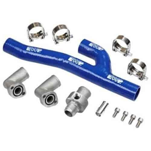 EWP Header Adapter Kit Chevy Small Block