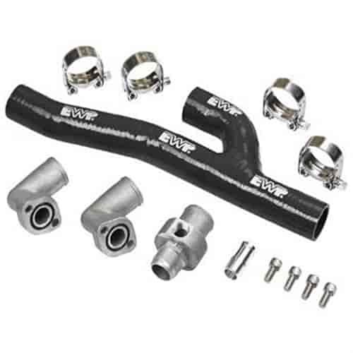 EWP Header Adapter Kit Chevy Small Block