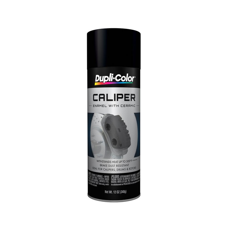 Brake Caliper Paint Matte Black Aerosol 12 oz.