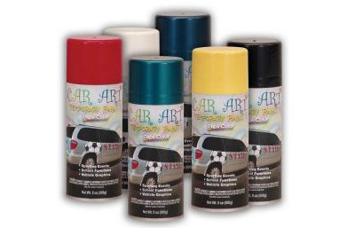 Temporary Paint Black