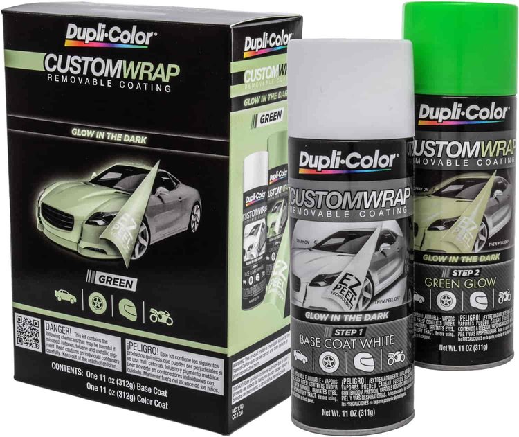 Custom Wrap Glow in the Dark Green Kit