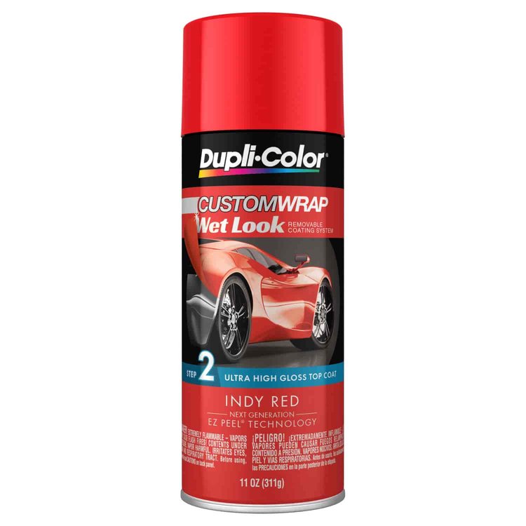 Custom Wrap Wet Look Indy Red