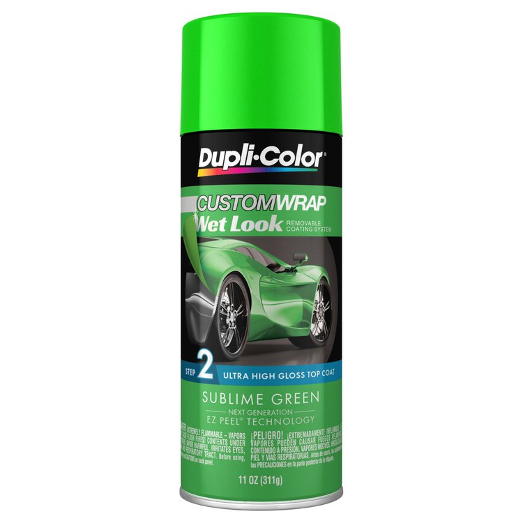 Custom Wrap Wet Look Sublime Green