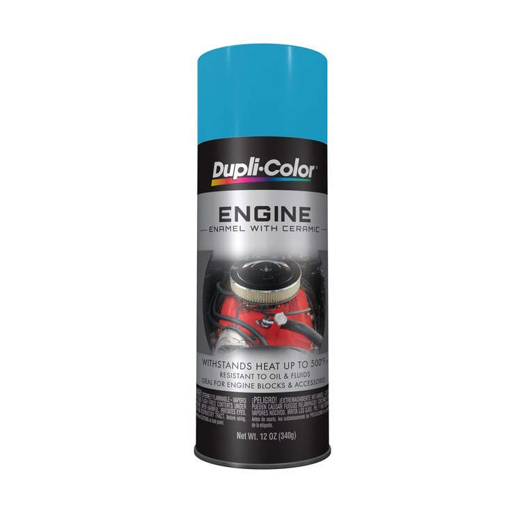 Ceramic Engine Paint Pontiac Blue