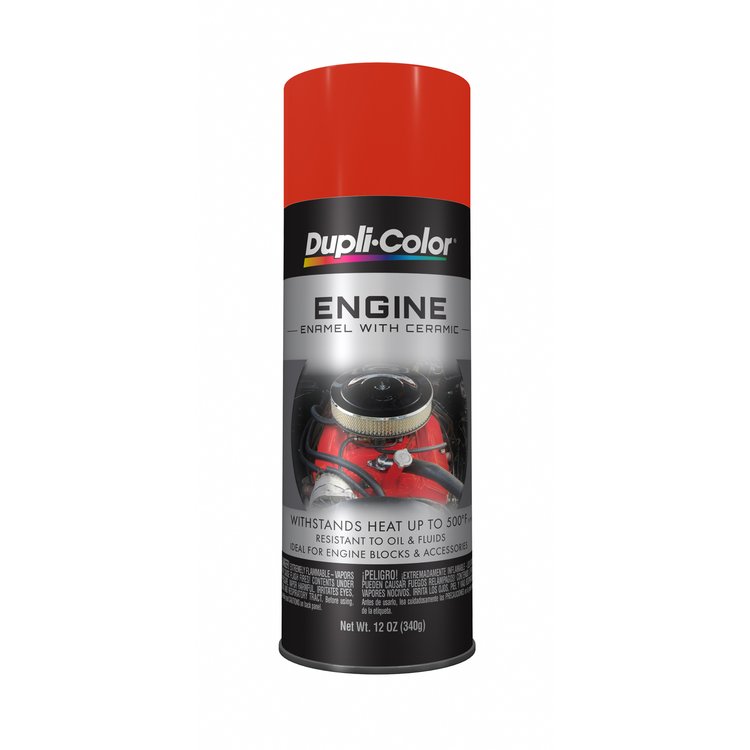 Ceramic Engine Paint Chrysler Orange
