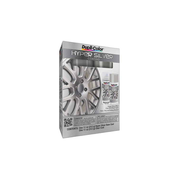 High-Performance Wheel Paint Kit Hyper Silver
