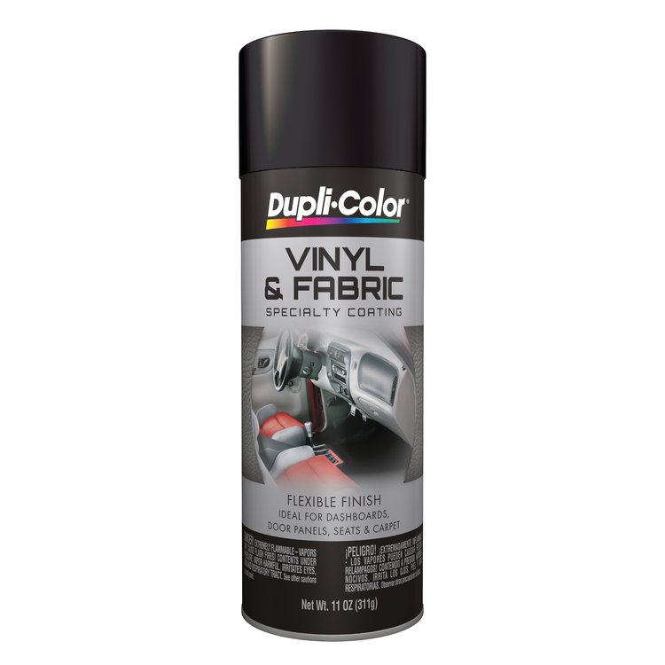 Vinyl & Fabric Spray High Performance Flat Black