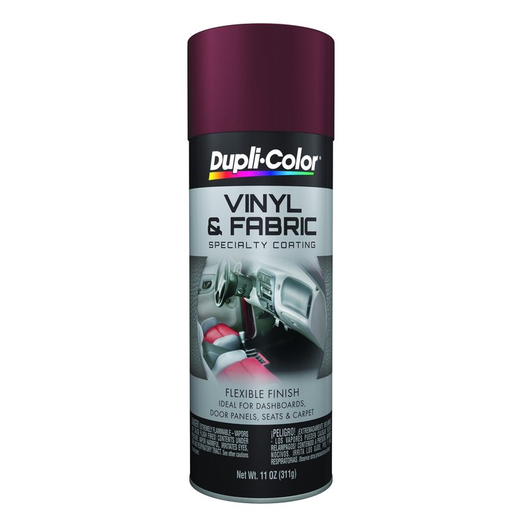 Vinyl & Fabric Spray High Performance Burgundy