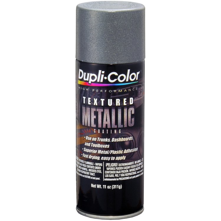 Textured Metallic Spray Charcoal