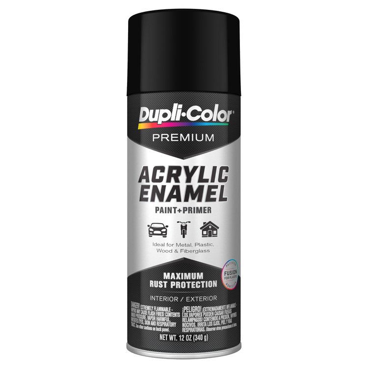 Premium Acrylic Enamel Flat Black