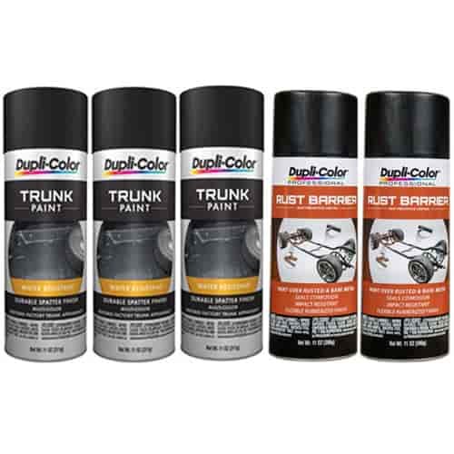 Trunk Paint Kit Black & Aqua