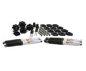 KJ09156BK Front and Rear Suspension Lift Kit, Lift Amount: 3 in. Front/3 in. Rear