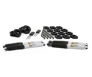 KJ09161BK Front and Rear Suspension Lift Kit, Lift Amount: 2.75 in. Front/2.75 in. Rear