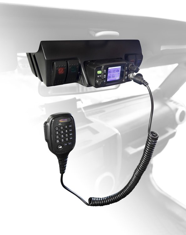 Radio Mount for GMRS Radio fits 2007-2018 Jeep Wrangler JK