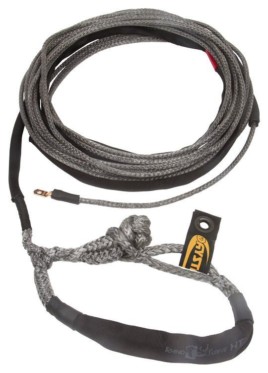 3/8" X 80  BLK WINCH LINE