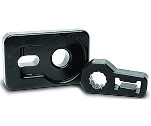 Winch & Jack Isolator Kit Roller Fairlead