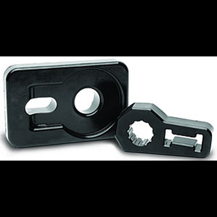 Winch & Jack Isolator Kit Roller Fairlead