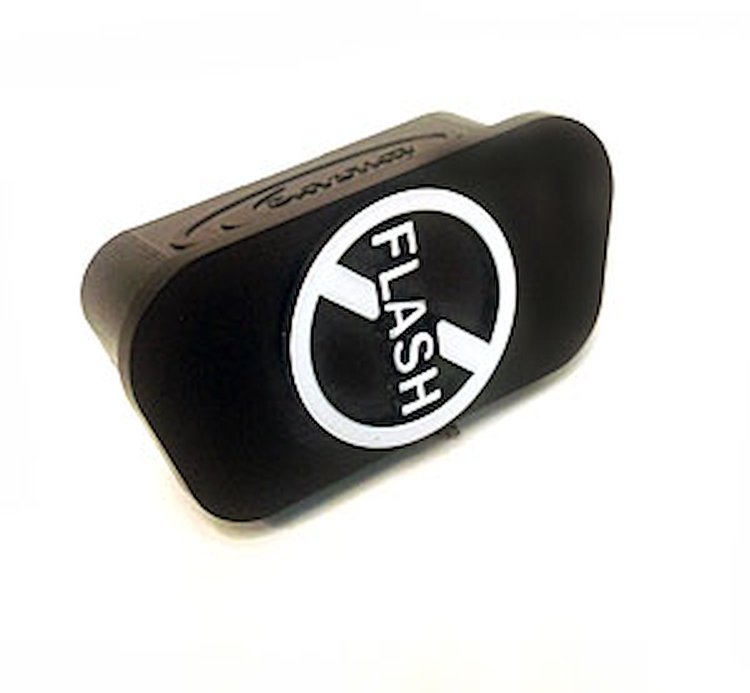 OBDII No Flash Plug Black with White Symbol