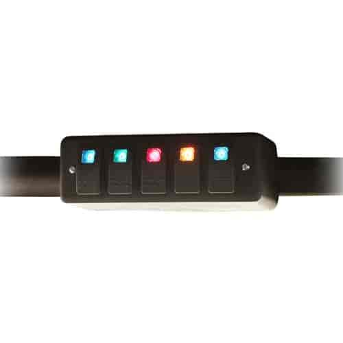 Roll Bar Switch Panel Fits Up to 1.75 Inch Diameter Roll Bars