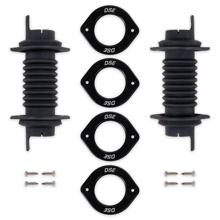DOOR JAM WIRING BOOTS BLK