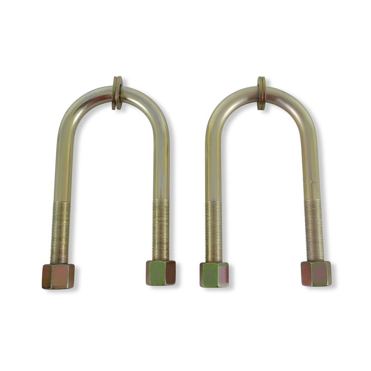 STOCK U-BOLTS W/ NUTS, 19