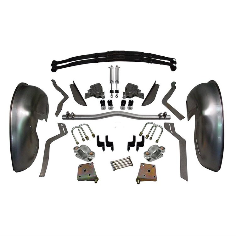 Mini-Tub Rear Wheel Housing Kit 1970-1981 Pontiac Firebird - 2 in. Drop