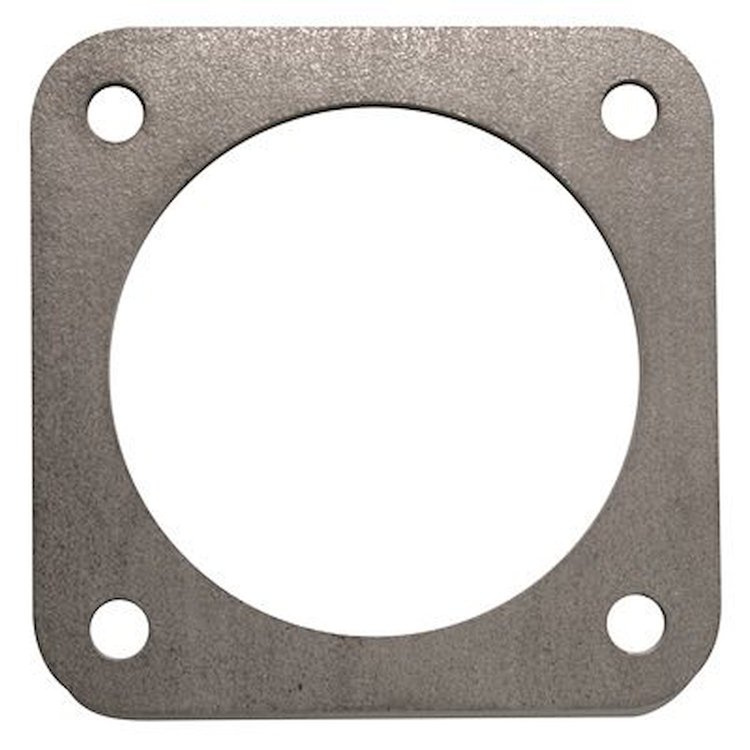 060501 Exhaust Flange Stainless Steel Square 4-Bolt for 3 in. Exhaust