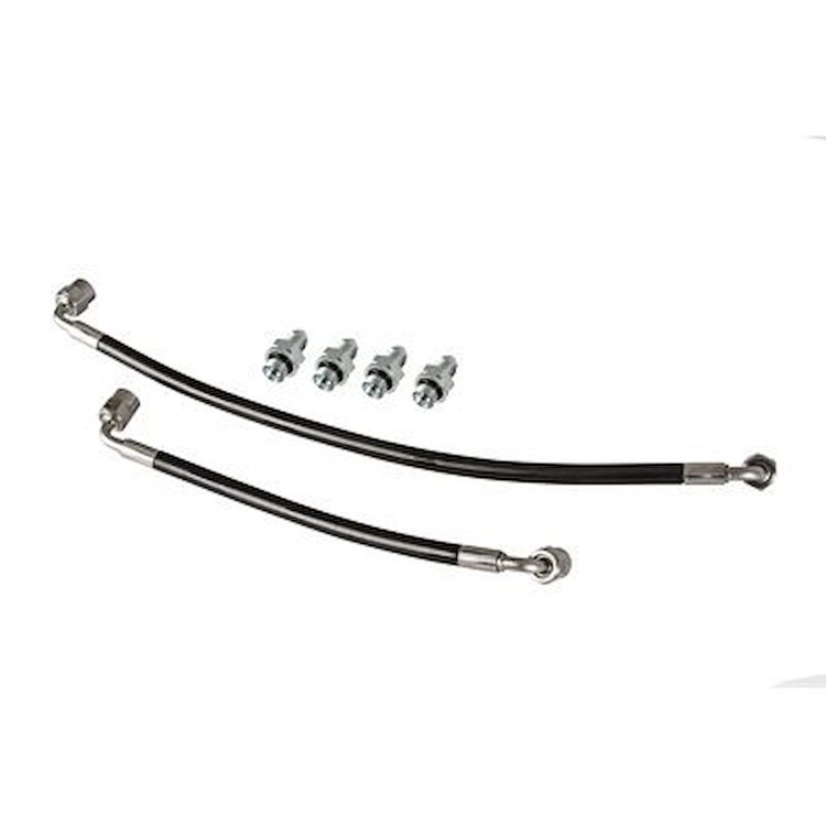 S/S -4AN RACK/PINION LINE