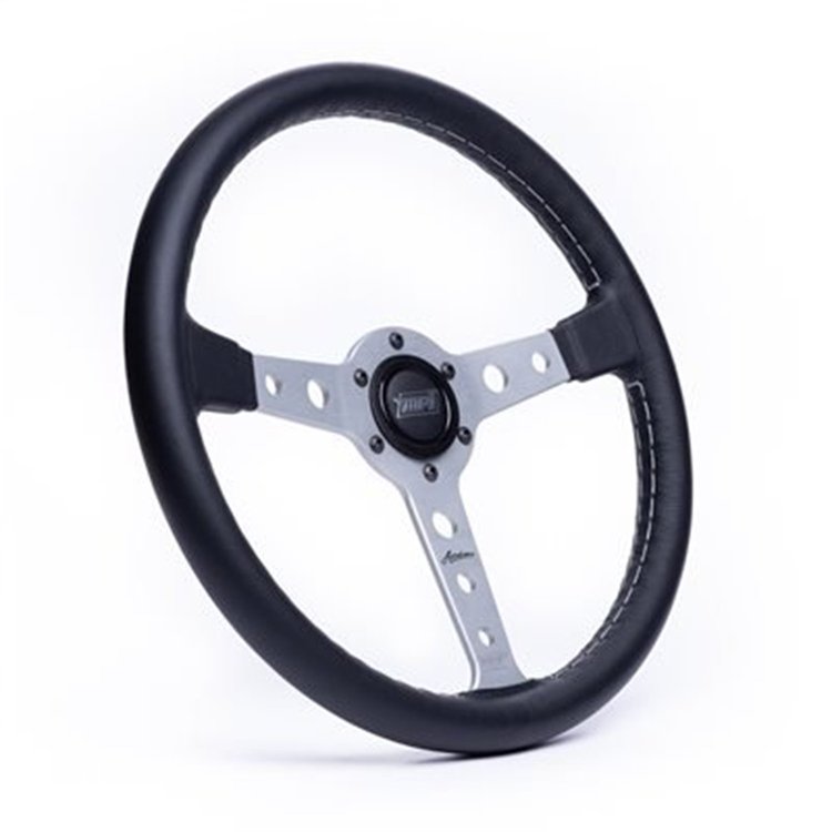 MPI BLK LTHR SILVER CNTR
