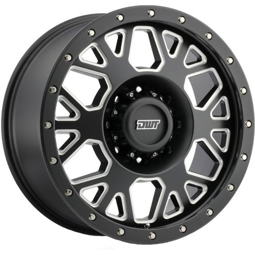 MATOMI Truck Wheel 17" X 8.5" Satin Black Milled 6 X 135mm