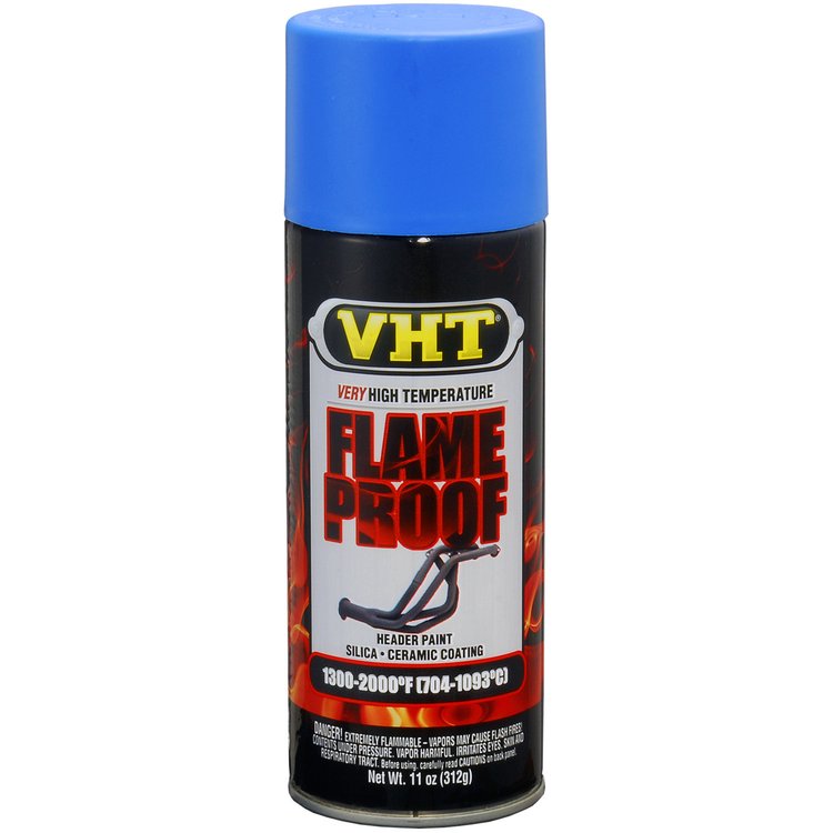 Flameproof Coating Flat Blue