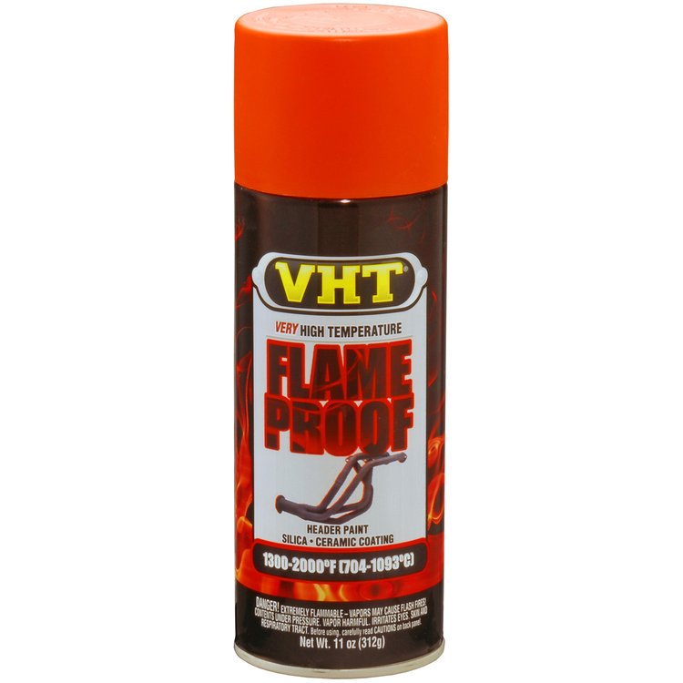 Flameproof Coating Flat Orange