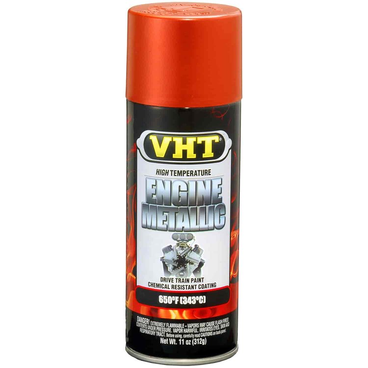 Engine Metallic Paint Red Fire