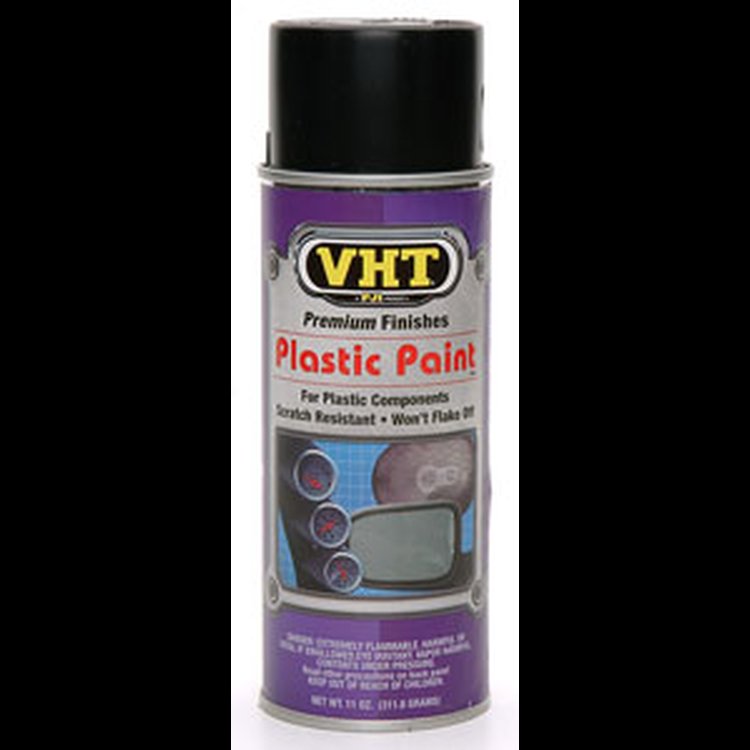 Black Satin Plastic Paint