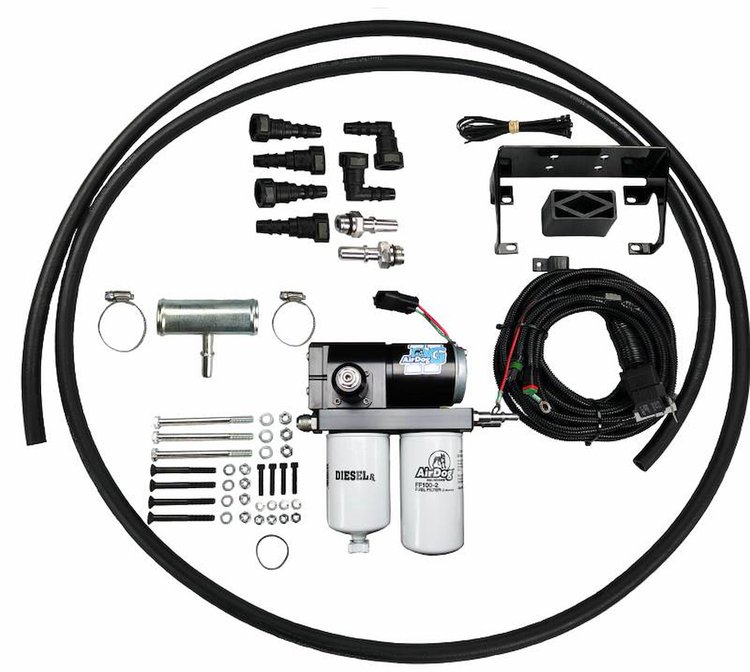 II-5G A7SABC510 Fuel System DF-165-5G for 2011-2014 GM Trucks 6.6L Duramax Engine [165 gph]
