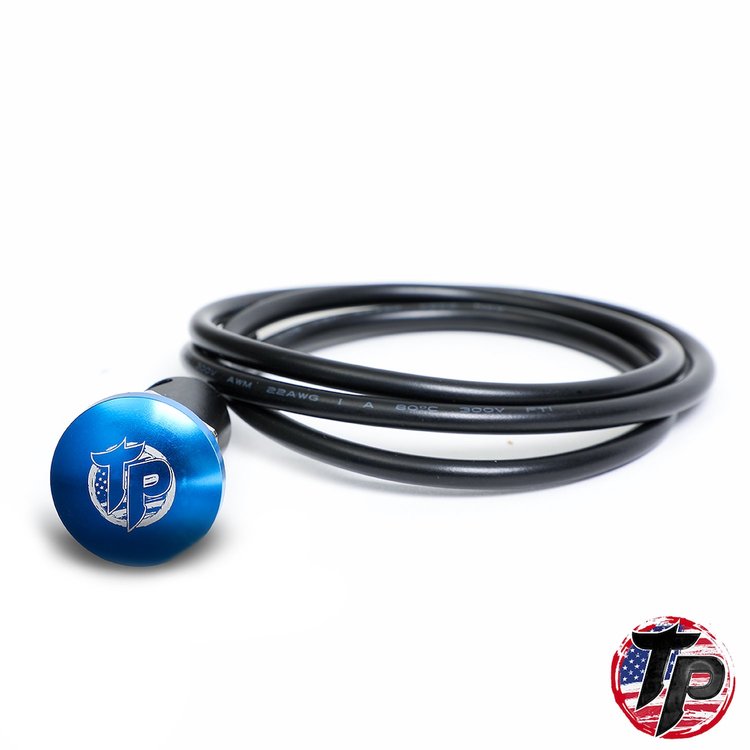 TCKINT-0300-BLU Blue Push-Button Switch For Aftermarket Steering Wheel