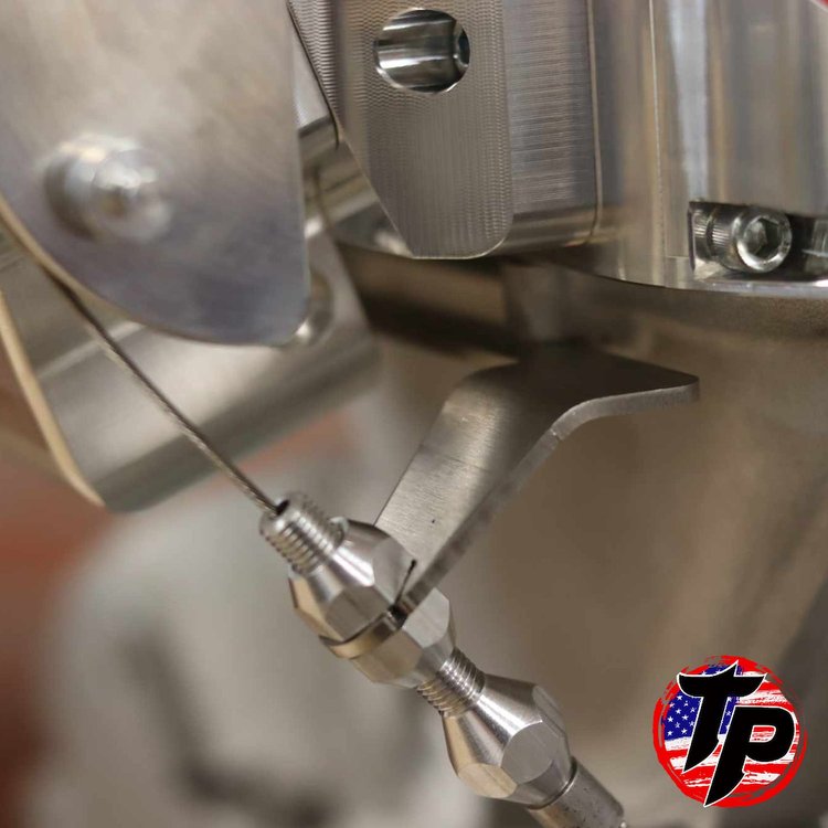 TCKIC-1102A Throttle Cable Bracket For Holley Ram Intakes & Performance Ultra Low Intercooler
