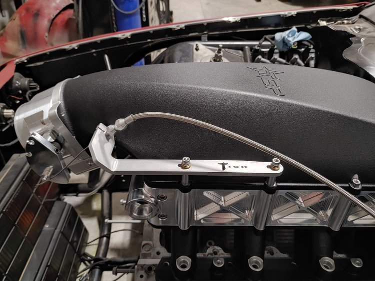 TCKIC-1103 Throttle Cable Bracket for Texas Speed Titan Intake