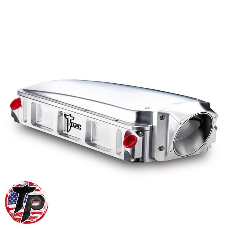 TP009853-1 1500hp Ultra Low-Profile Billet Air-to-Water Intercooler for Holley Ram Intakes