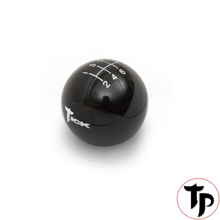 TPBSK-002 6-Speed Shifter Ball, Black