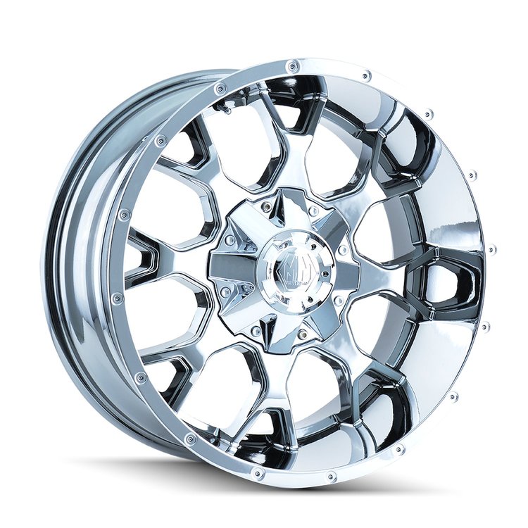 8015-2178C Warrior 8015 Wheel [Size: 20" x 10"] Chrome Finish