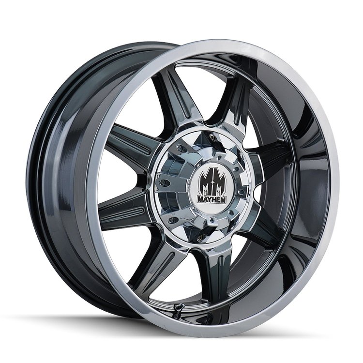 8100-2937C18 Monstir 8100 Wheel [Size: 20" x 9"] Chrome Finish