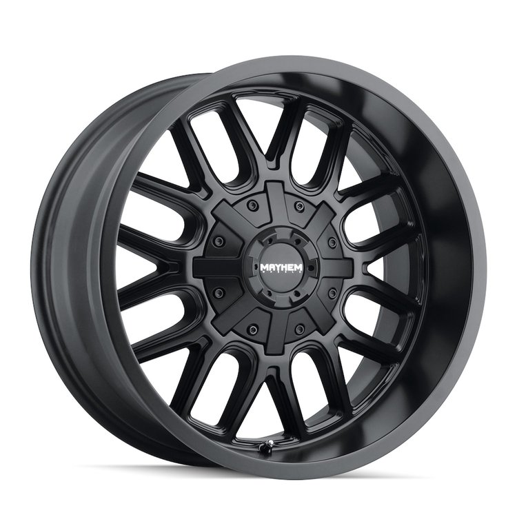 8107-22137MB Cogent 8107 Wheel [Size: 22" x 10"] Matte Black Finish