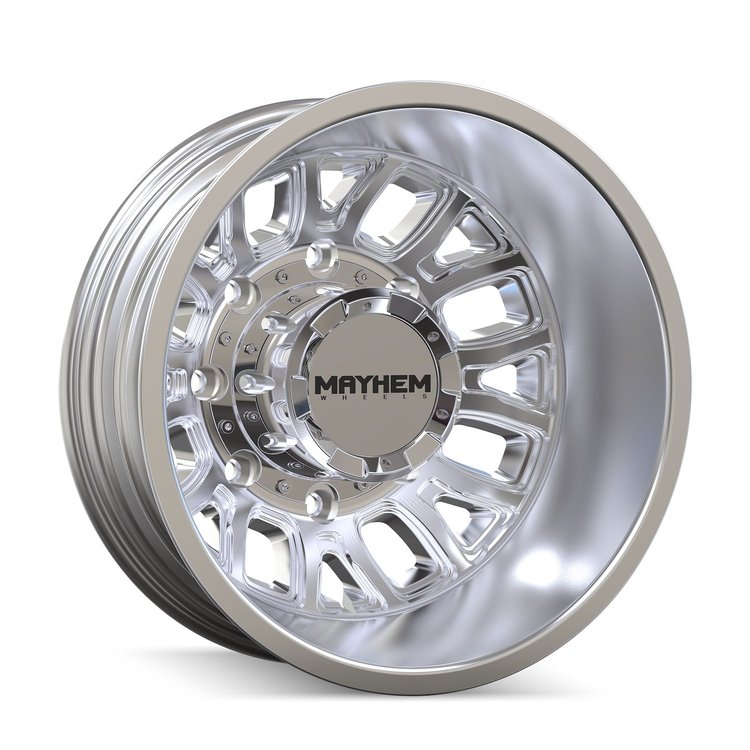 8107D-7679RP Cogent Dually 8107D Wheel [Size: 17" x 6.50"] Polished Finish