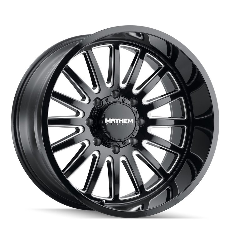 8114-2983BM Utopia 8114 Wheel [Size: 20" x 9"] Gloss Black Milled Finish