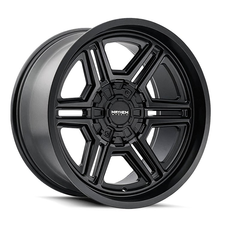 8117-2252MB Hermosa 8117 Wheel [Size: 20" x 12"] Matte Black Finish