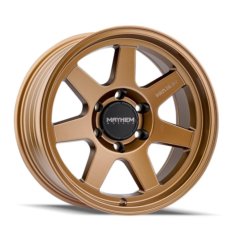8307-7973MZ Convoy 8307 Wheel [Size: 17" x 9"] Satin Bronze Finish