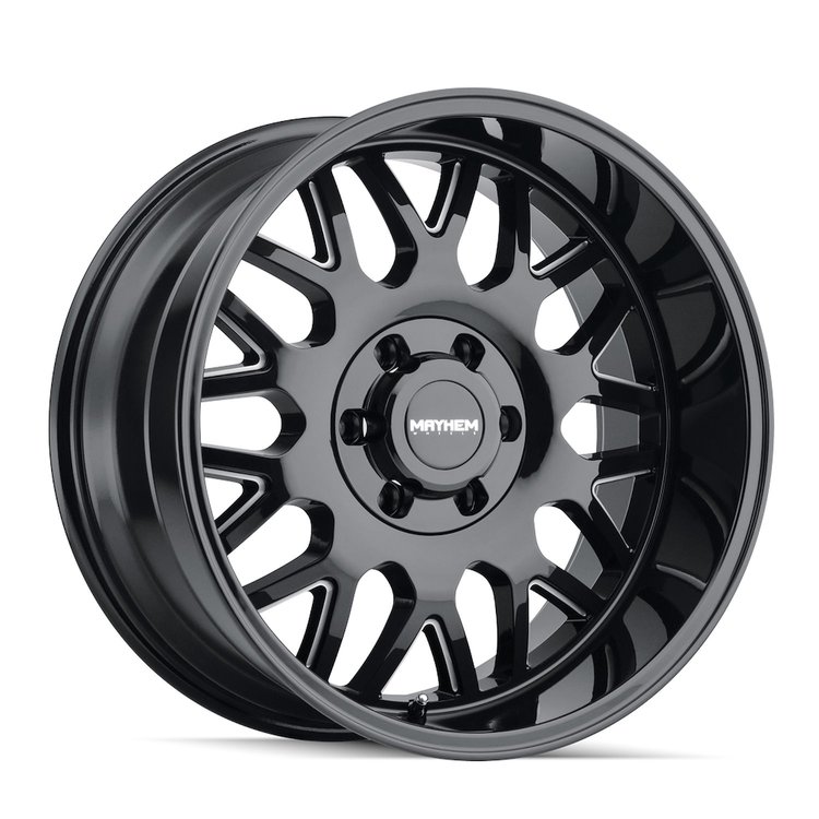 8110-2981BM18 Tripwire 8110 Wheel [Size: 20" x 9"] Gloss Black Milled Finish